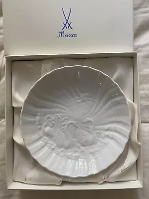 Meissen Swan Service Plate 6 Inch Excellent-Brand New With Tag • $75