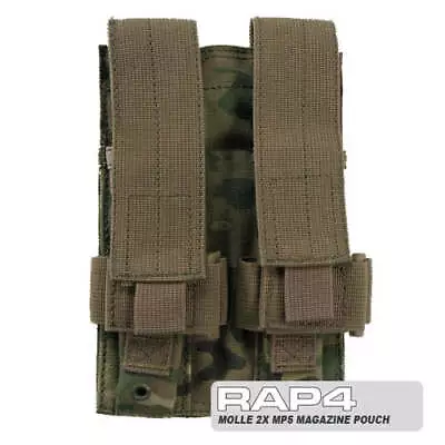 Eight Color Desert MOLLE Double MP5 Magazine Pouch (Clearance Item) • $5