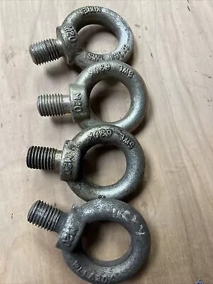 HEAVY DUTY M20 STEEL LIFTING EYE BOLT  Pre Owned Very Good Condition • $35