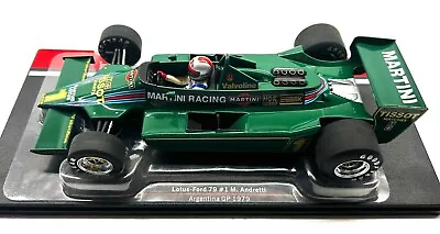 LOTUS-FORD 79 - No. 1 Argentina GP 1979 M. Andretti - 1:18 Scale MCG 18620F  NEW • £65