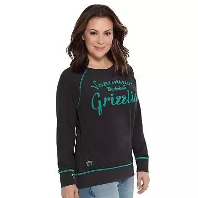 Touch By Alyssa Milano NBA Grizzlies Women's Dugout Reversible Pullover Sweatshi • $7.50