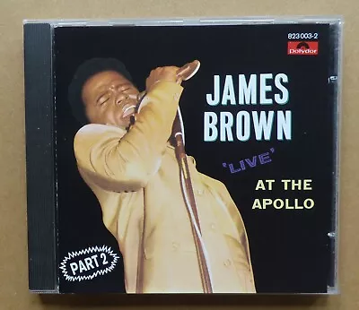 James Brown- Live At The Apollo Part 2 CD • £4