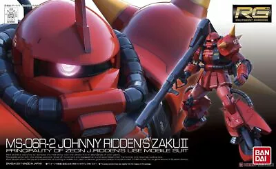 Bandai 1/144 RG Mobile Suit Gundam MSV MS-06R-2 Johnny Leiden Exclusive Zaku II • $135