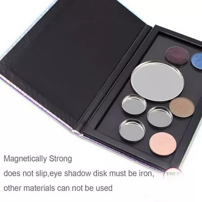 DIY Empty Magnetic Makeup Palette Pad Black Large Eyeshadow Cosmetic Palette • $11.99