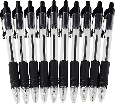 £4.25 • Buy Zebra Z Grip Retractable Ballpoint Ball Pen Black - 1.0mm Medium - Pack Of 10 UK