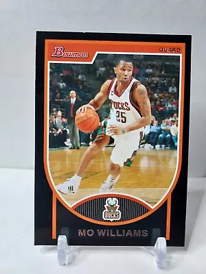 2007-08 Bowman Basketball #82 Mo Williams Milwaukee Bucks  • $1.69
