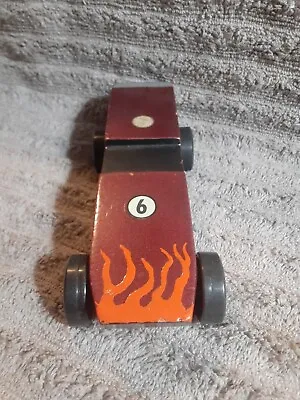 Vintage 1982-83 PINEWOOD DERBY CAR Boy Scouts BSA Proven Winner  Race Ready #6 • $38.99