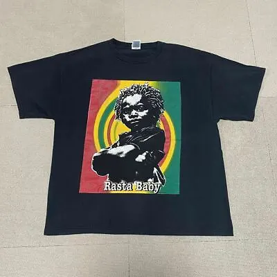 Rasta Baby Reggae Vintage T-Shirt Bob Marley XL RARE T-shirts VTG • $240