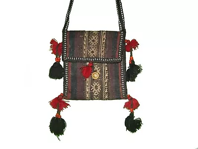 Women Persian Handmade Handcrafted Baluchi Nomadic Kilim(Rug) Mini Purse Handbag • $19