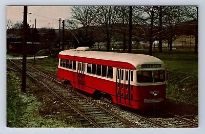 Vintage Arden Trolley Musum Pittsburgh Railway 1138 Washington Pa Postcard Ez • $2.99