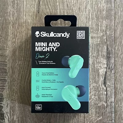 Skullcandy Mini And Mighty Dime 2 True Wireless Earbuds - Green - BRAND NEW • $19.99