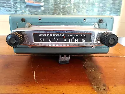 1950's Motorola Volumatic 396 Car Stereo Vintage Vacuum Tube AM Radio. • $50