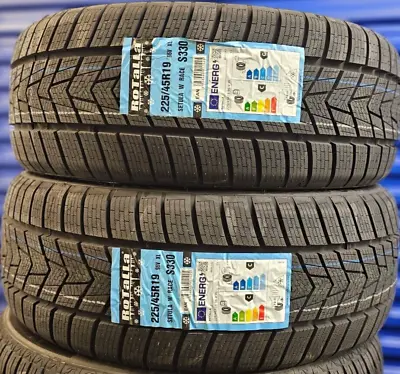 2x New Rotalla S330 Winter/frost 225/45/19 225 45 Zr19 Xl 96v 2254519 Snow M&s • $258.95