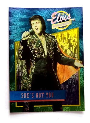 The Elvis Presley Collection Dufex Insert 39 Of 40 She's Not You • $5.70