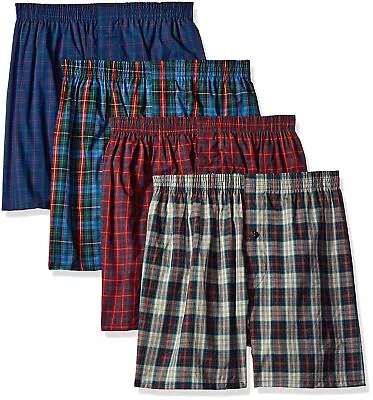 Fruit Of The Loom Men's Premium Woven Boxer (4 Pack) • $24.99