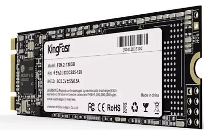 Kingfast 128GB SSD M2 2280  Ngff Solid State Drive 2310DCS23BF-128 • $10.94