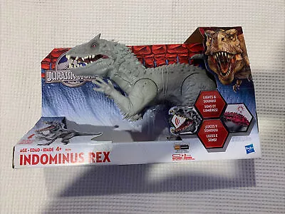 34cm Large Jurrasic Grey Indominus Rex T-Rex Action Figure Toy Dinosaur Model • $400