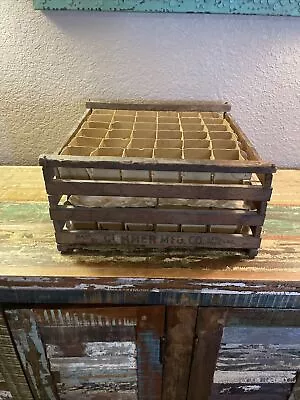 Vintage Humpty Dumpty  Wooden Egg Crate With Egg Holders- HOLDS 6 Dozen • $29.90