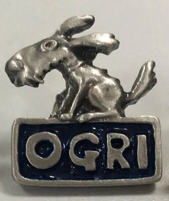 Vintage Ogri Kickstart Pin Badge Ace Cafe Piston Broke Ton Up 59 BSA MCN AJS • £19.99