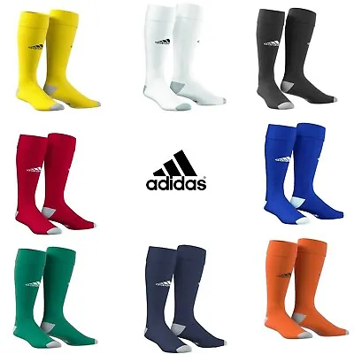 Adidas Milano Football Socks Hockey Kids Boys Mens All Sizes Soccer Sock • £8.89