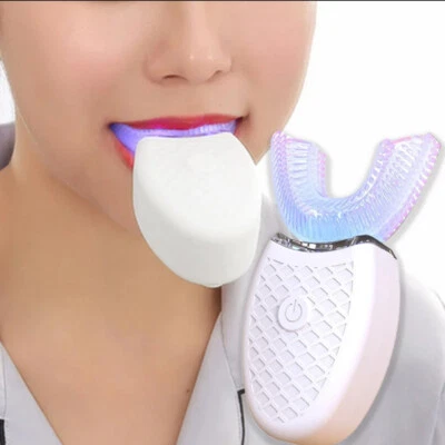$13.99 • Buy Wireless 360° Automatic Electric Sonic Toothbrush Teeth Whitening Cleaning Brush
