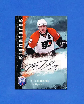 2007 UPPER DECK BE A PLAYER SIGNATURES MIKE RICHARDS Flyers Auto  • $9.99