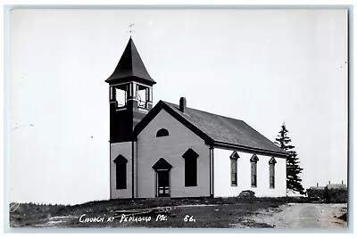 C1910's Church At Pemabulo Maine ME Unposted Antique RPPC Photo Postcard • $14.98