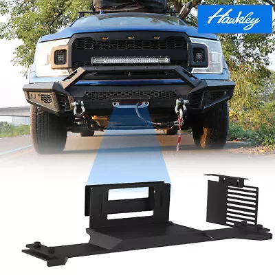 For 2018-2023 Ford F-150 Modular Factory Front Hidden Bumper Winch Plate Part  • $134.99