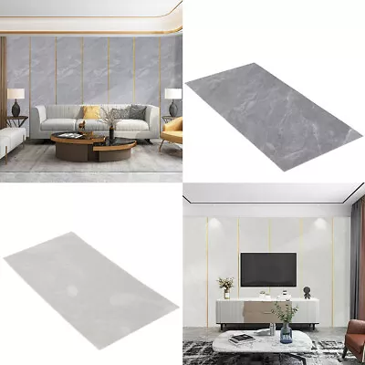 Large Self-adhesive Marble Tile Stickers Waterproof Panel Kitchen Bathroom Decor • £14.95