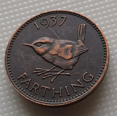 1937 Edward VIII Retro Farthing. Souvenir Gap-Filler. Same Size As Original. • £5.50