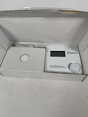 GENUINE Vaillant SensoROOM Pure VRT50/2 Digital Thermostat - Part No 0010038663 • £43.99