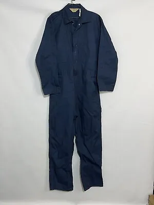 C.E. Schmidt Workwear Medium Reg Long Sleeve Unline Blue Coveralls Michael Myers • $27.99