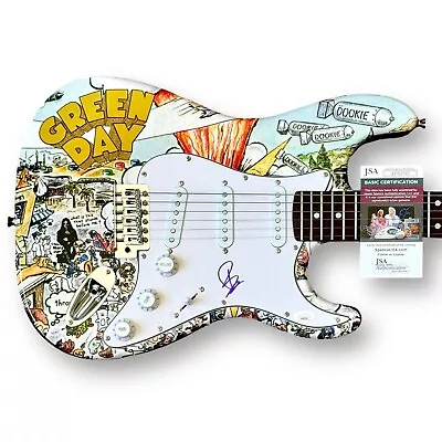 BILLIE JOE ARMSTRONG Signed Guitar JSA COA Custom GREEN DAY DOOKIE • $2499.99