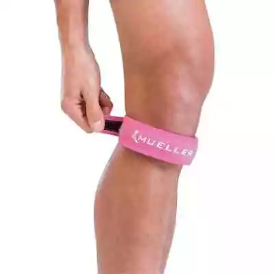 Mueller Soccer Care Unisex Adult One Size Pink Advanced Knee Strap 3487 NWT $12 • $10.99