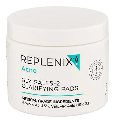 Replenix Gly-Sal 5-2 Clarifying Pads 60 Ct. Skin Treatment • $28.59