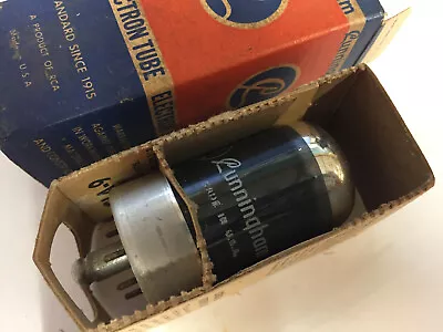 14q7 Cunningham  Vintage Tube Nos • $4.50