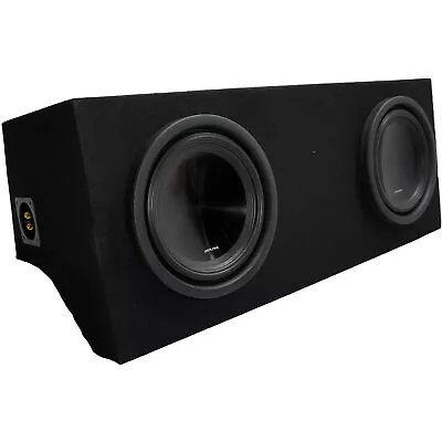 Fits 05-15 Ford Mustang Coupe Alpine SWT-10S4 Dual 10  Custom Sub Box Enclosure • $440.95