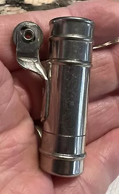 Vintage Chrome Tube Lighter-unusual-unused • $8.88