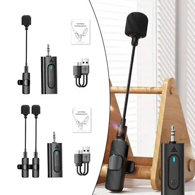 Noise Free 2 4G Wireless Microphone Headset For Speaker Voice Teaching Yoga • £16.03