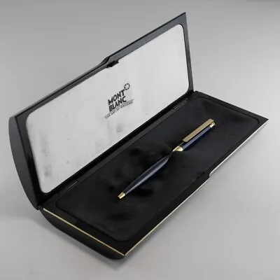 Montblanc Noblesse Midnight Blue Lacquer Ballpoint Pen (used) With Box • $199