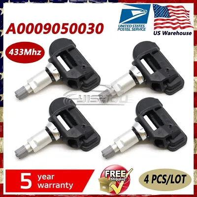 4X Tire Pressure Monitoring Sensor TPMS A0009050030 For Mercedes-Benz C300 C350 • $44.48