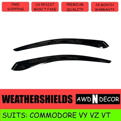 $59.99 • Buy Weather Shields WeatherShields For Holden Commodore VT VX VY VZ 2pcs
