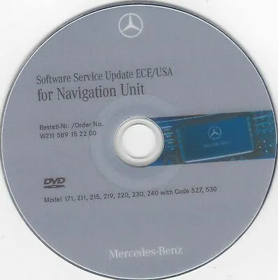 Mercedes NTG-1 Service Software Firmware Update For Updating Navigation Dvd GPS • $29.95