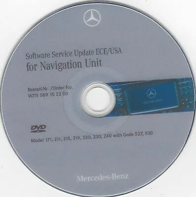 Mercedes NTG-1 Service Software Firmware Update For Updating Navigation Dvd • $29.95