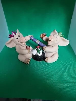 Piggins Piggin Piggin Pig Piggin Collectablepiggin Christmas Cheer2004. • £7.99