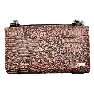 Miche Classic Shell Brown Tan Faux Alligator • $7.97