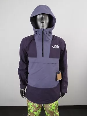 Mens The North Face Silvani Anorak Shell Hooded Waterproof Ski Jacket - Lunar • $89.95