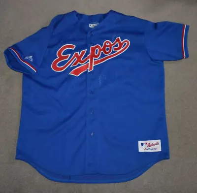 Vladimir Guerrero Montreal Expos Majestic Authentic BP Jersey XL • $174.95