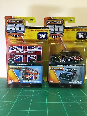 Matchbox Routemaster Bus & Austin FX London Taxi  • $12