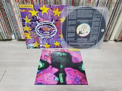 U2 - Zooropa 1993 Korea Orig Vinyl LP  Insert No Barcode • $62.40